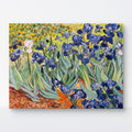 Hand-painted by a senior artist | Van Gogh's Irises