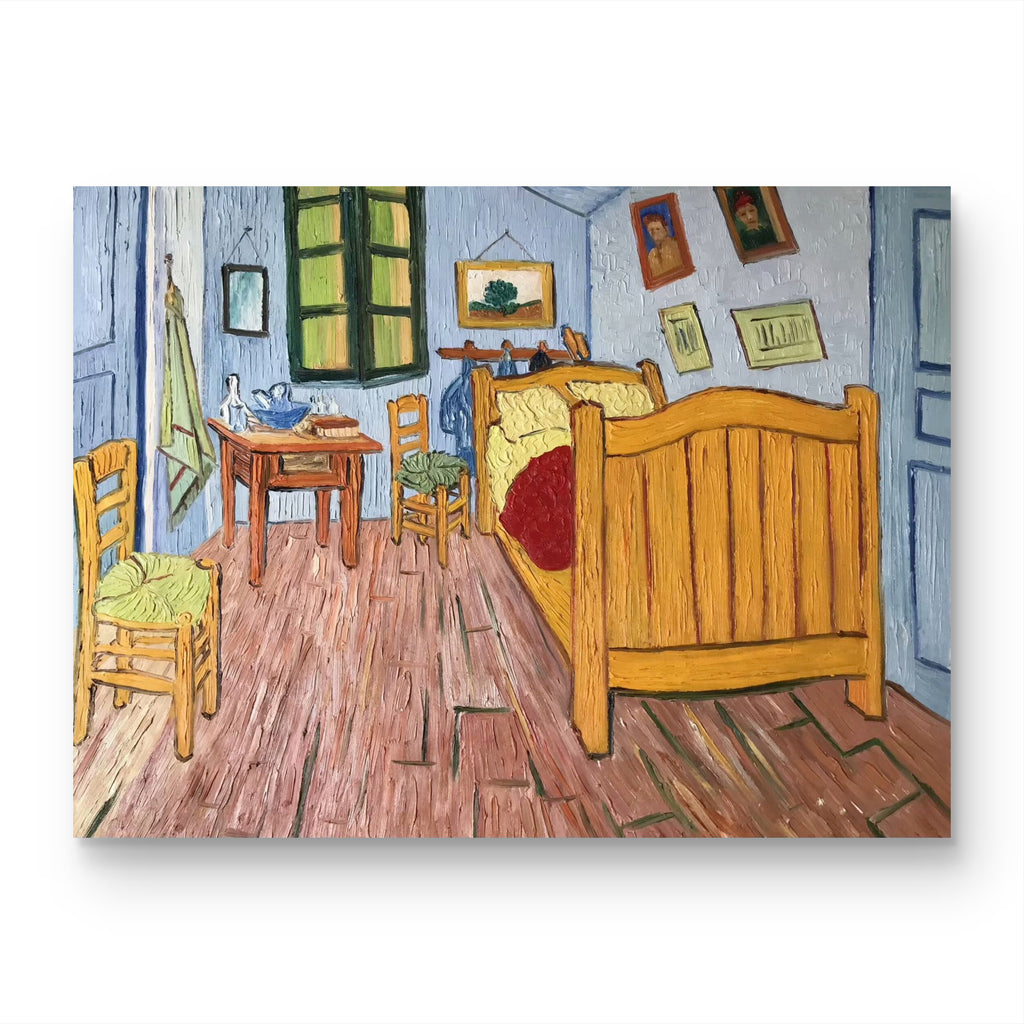 Hand-painted by a senior artist | Van Gogh's The Bedroom in Arles