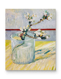 Hand-painted by a senior artist | Van Gogh's Sprig of Flowering Almond in a Glass
