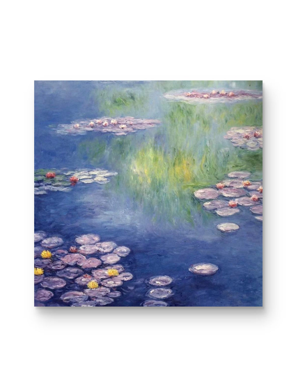 Hand-rendered by a master artist | Monet's Water Lilies (Series II)