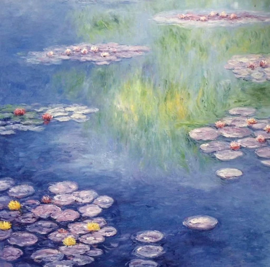 Hand-rendered by a master artist | Monet's Water Lilies (Series II)