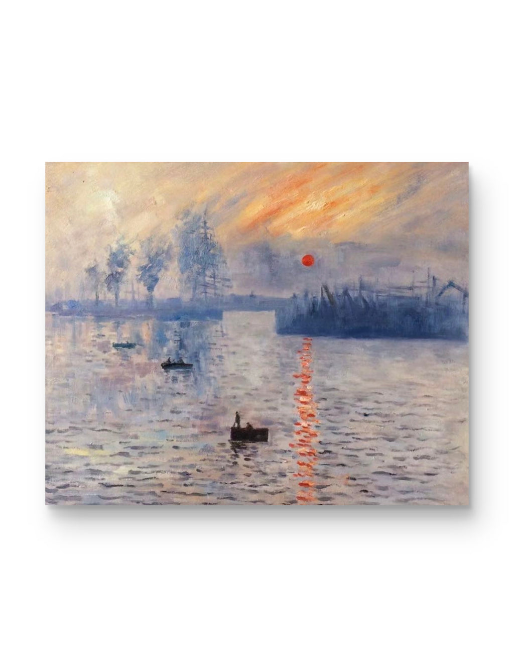Hand-rendered by a master artist | Monet's Impression, Sunrise