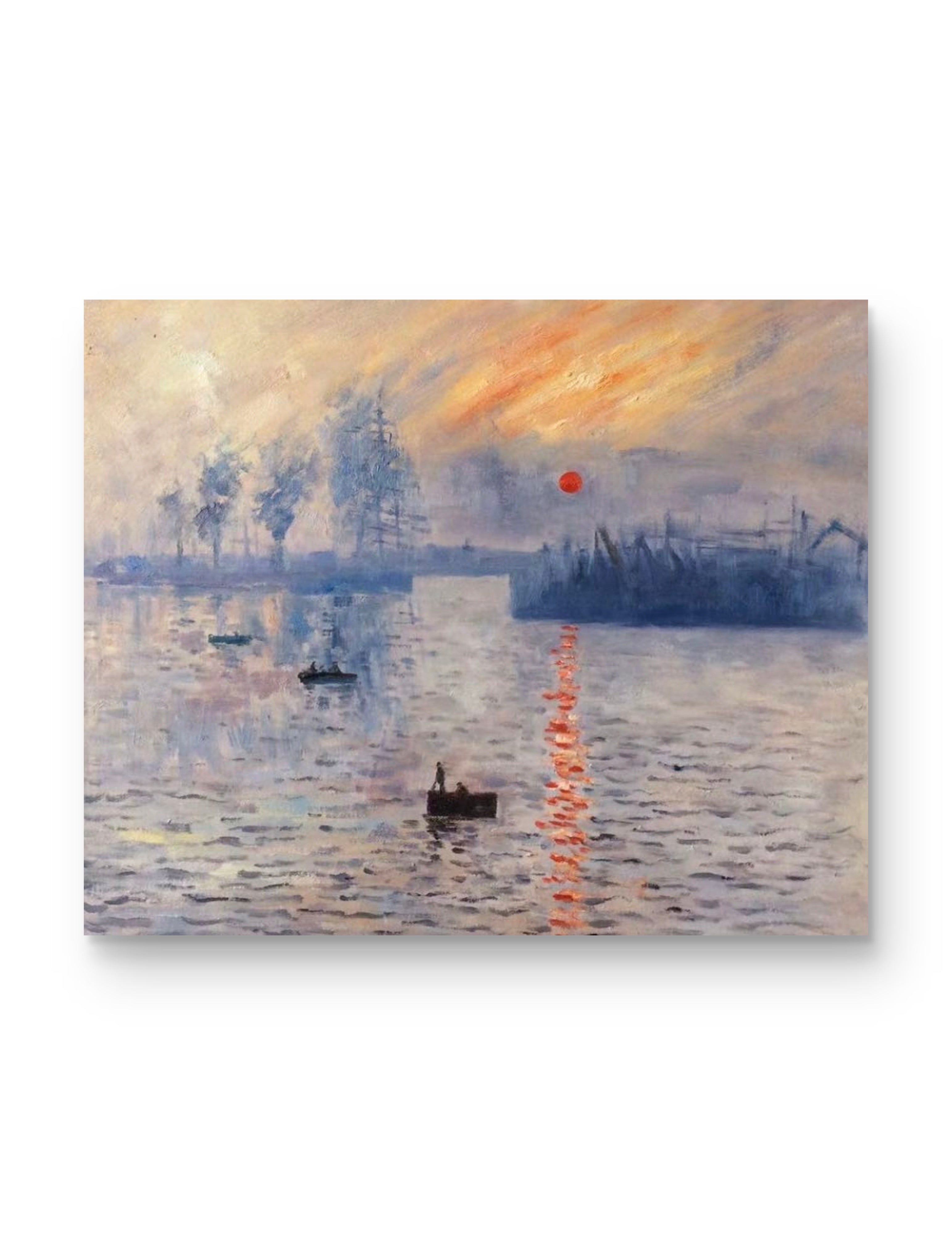 Hand-rendered by a master artist | Monet's Impression, Sunrise