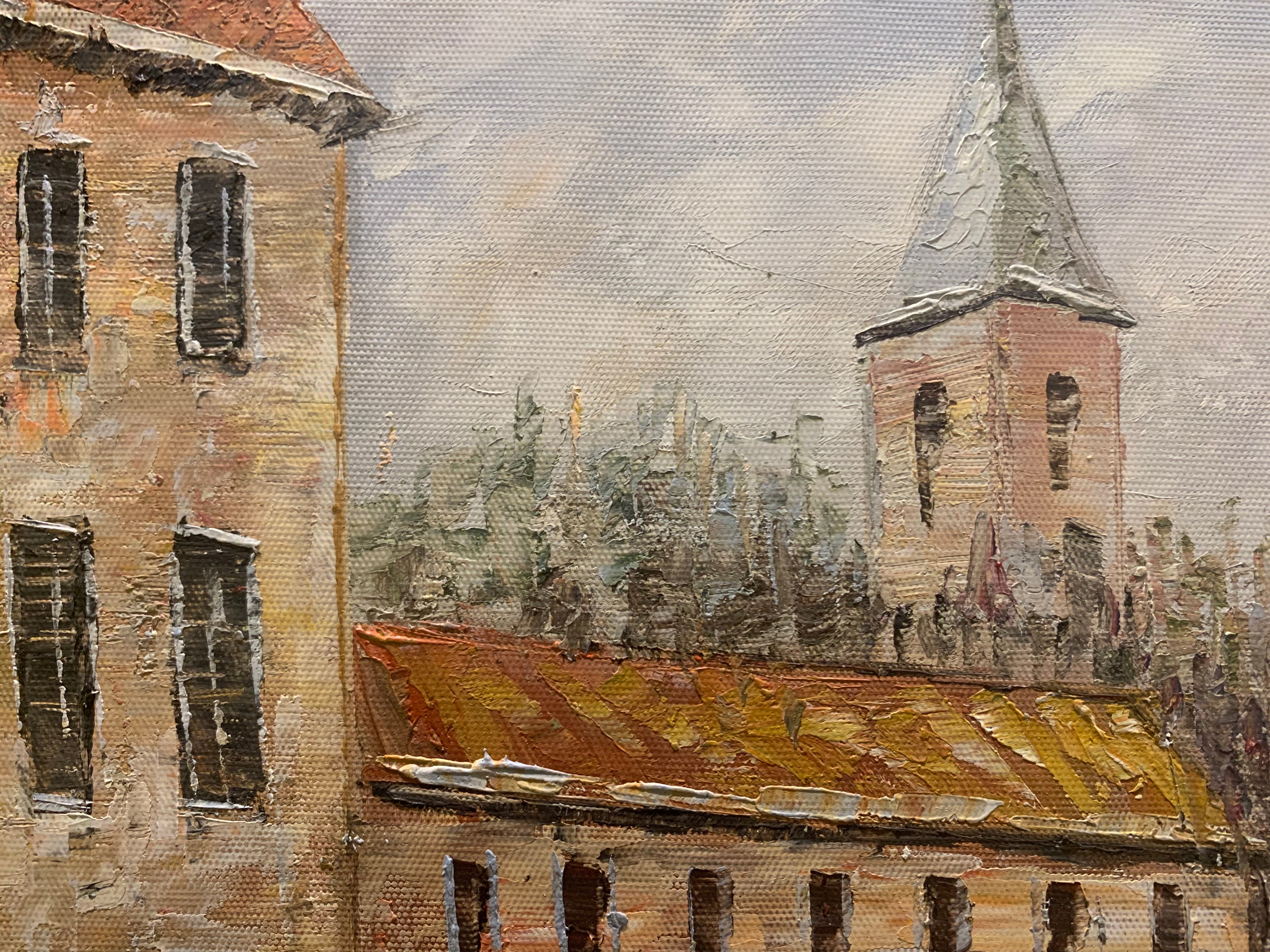 The Tranquil Canal |Exquisitely Hand-Painted by Senior Artists