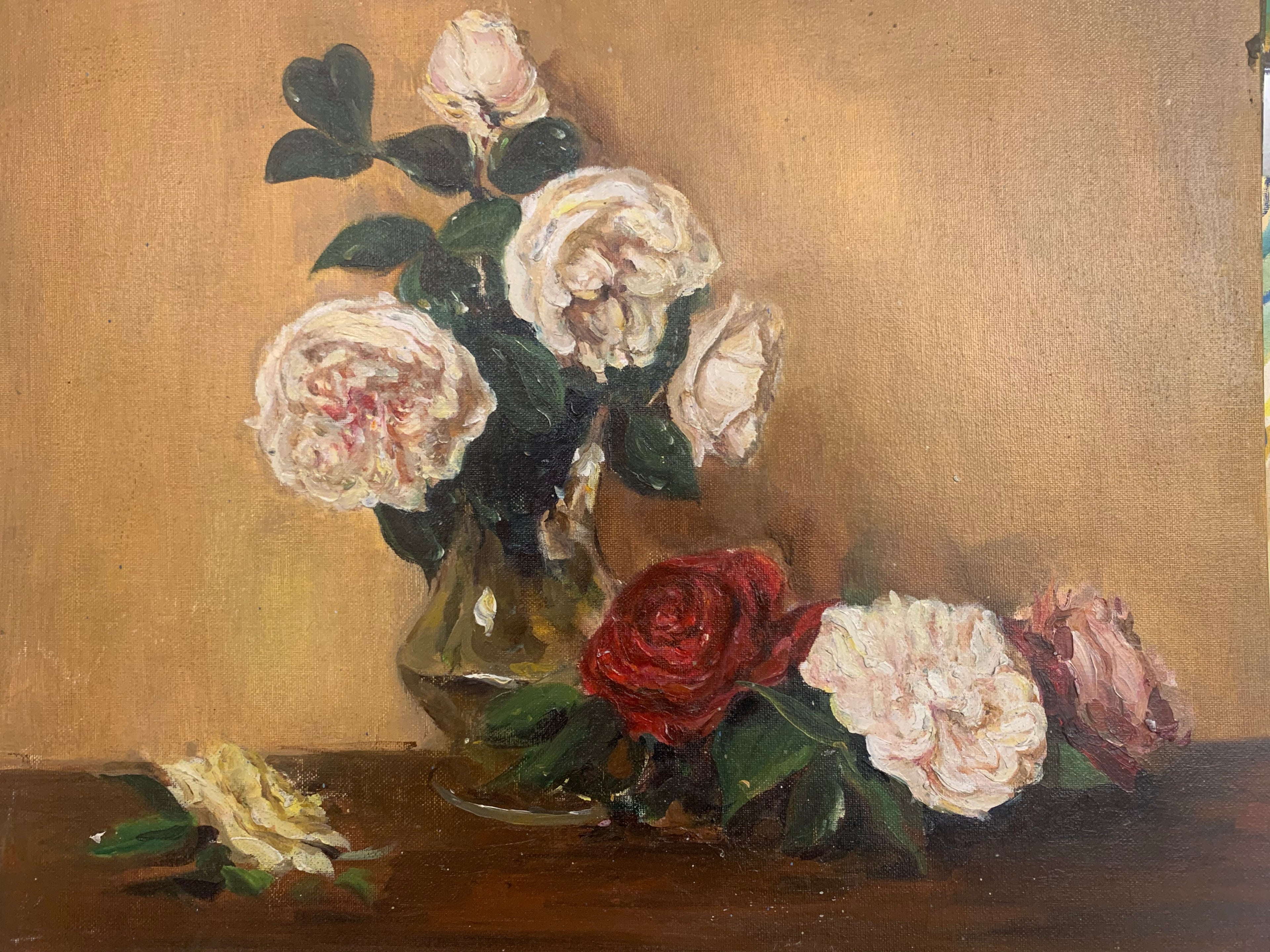 Rose Blossoms | Exquisitely Hand-Painted by Senior Artists