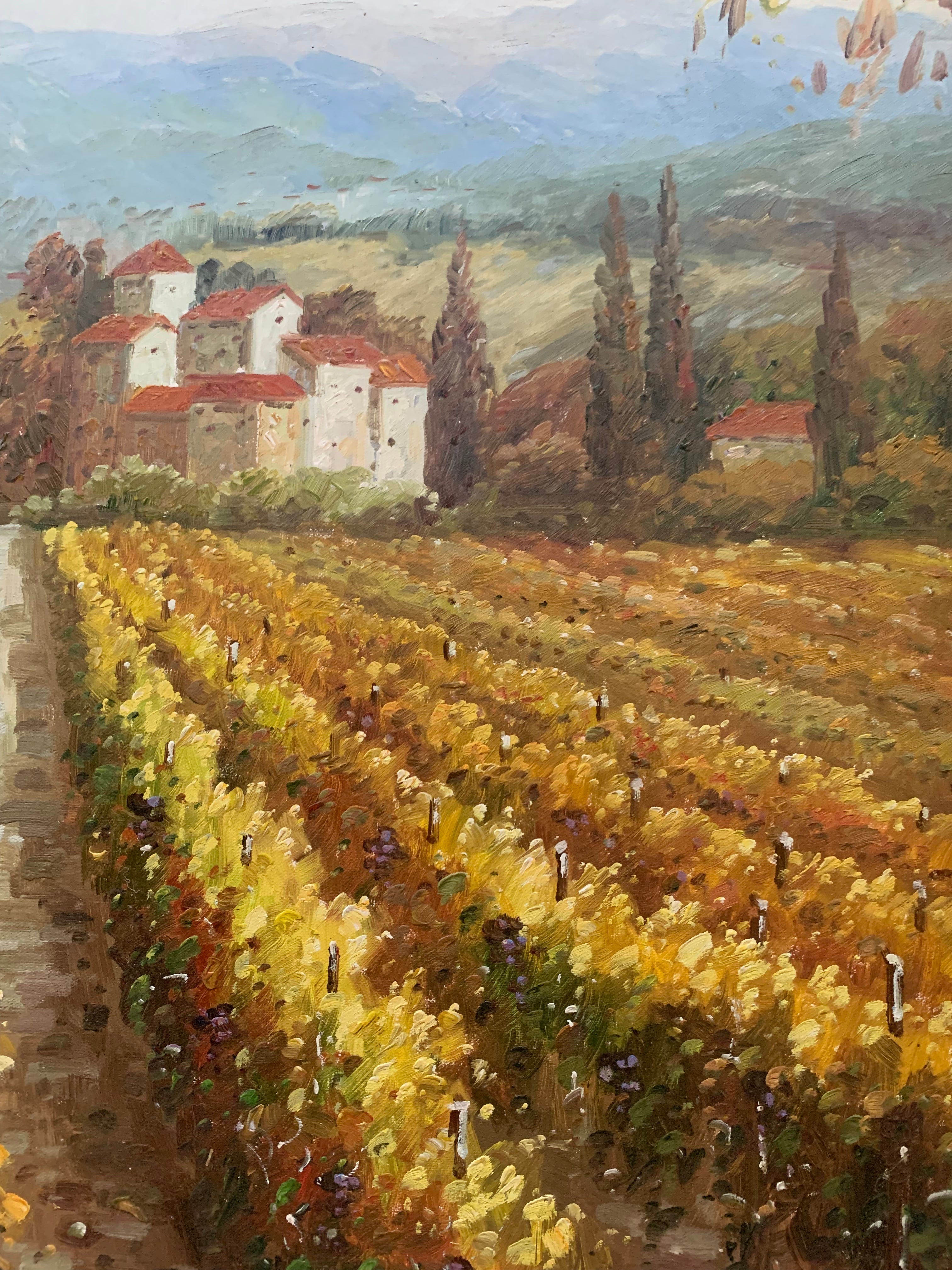 Golden Harvest | Exquisitely Hand-Painted by Senior Artists