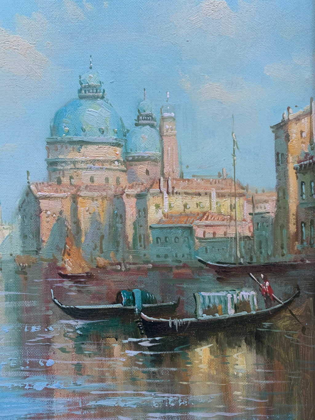 City on Water — Exquisitely Hand‑Painted by Master Artists