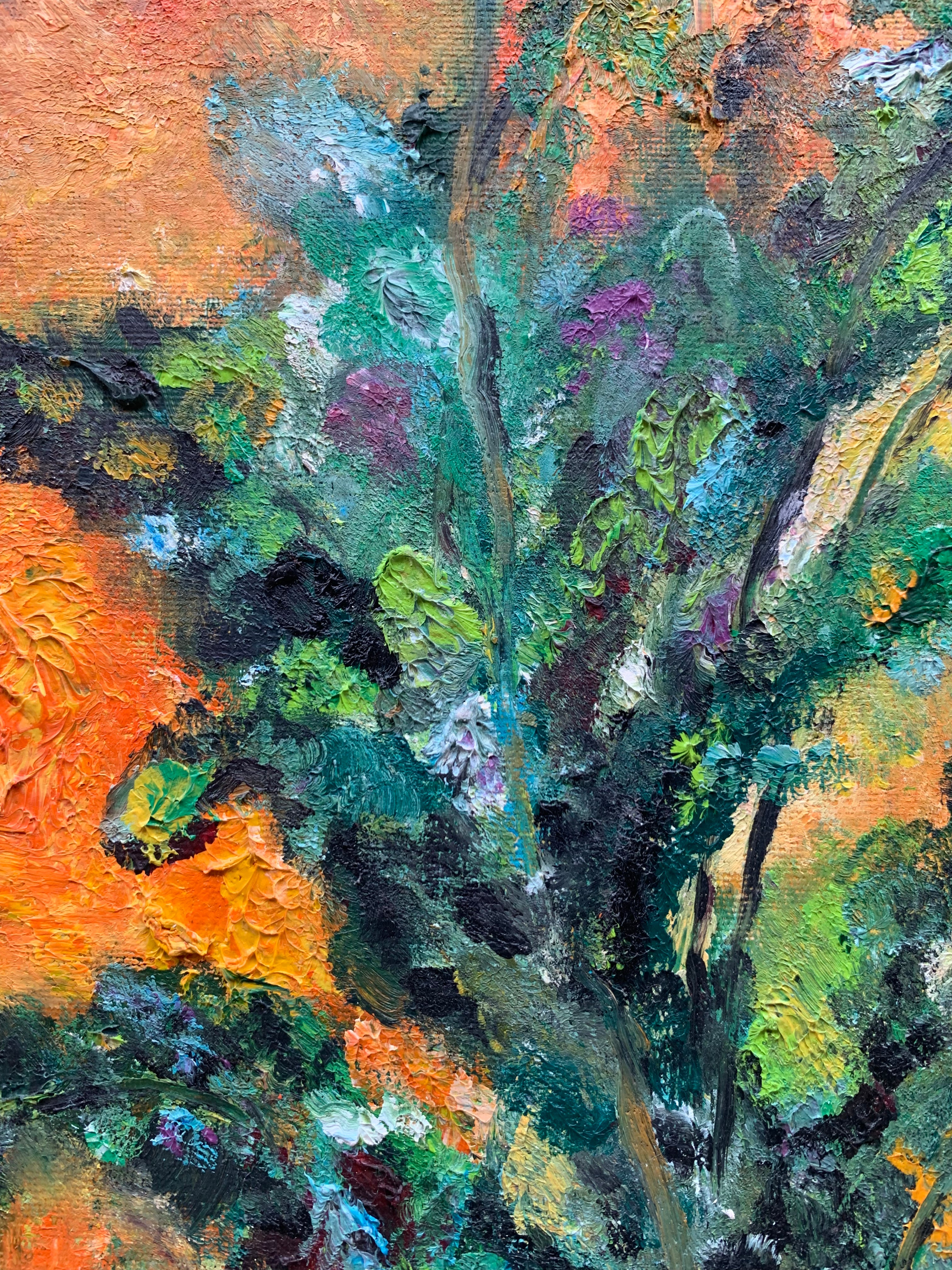 Impressionist Floral Glow— Exquisitely Hand‑Painted by Professional Artists