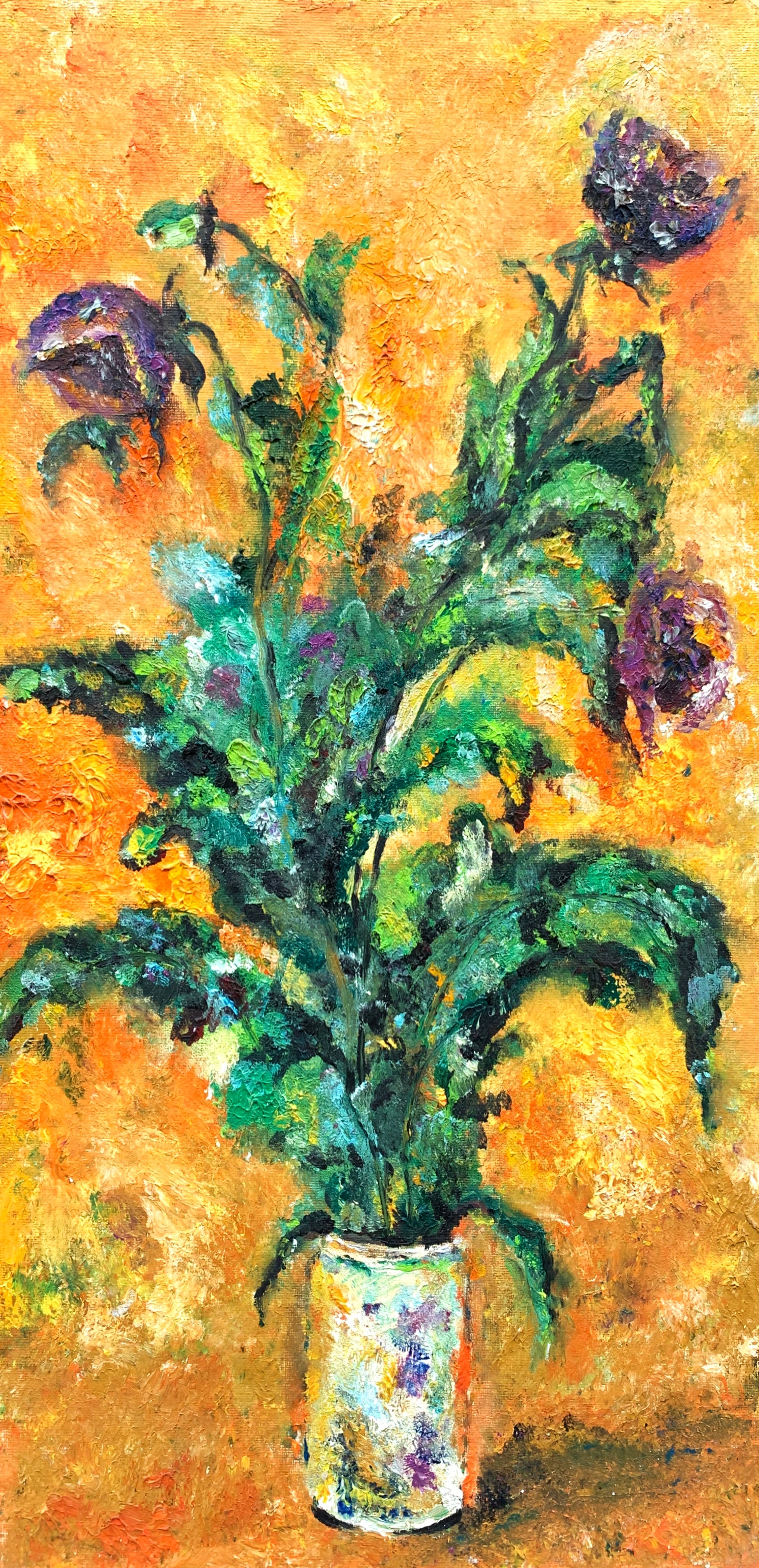 Impressionist Floral Glow— Exquisitely Hand‑Painted by Professional Artists