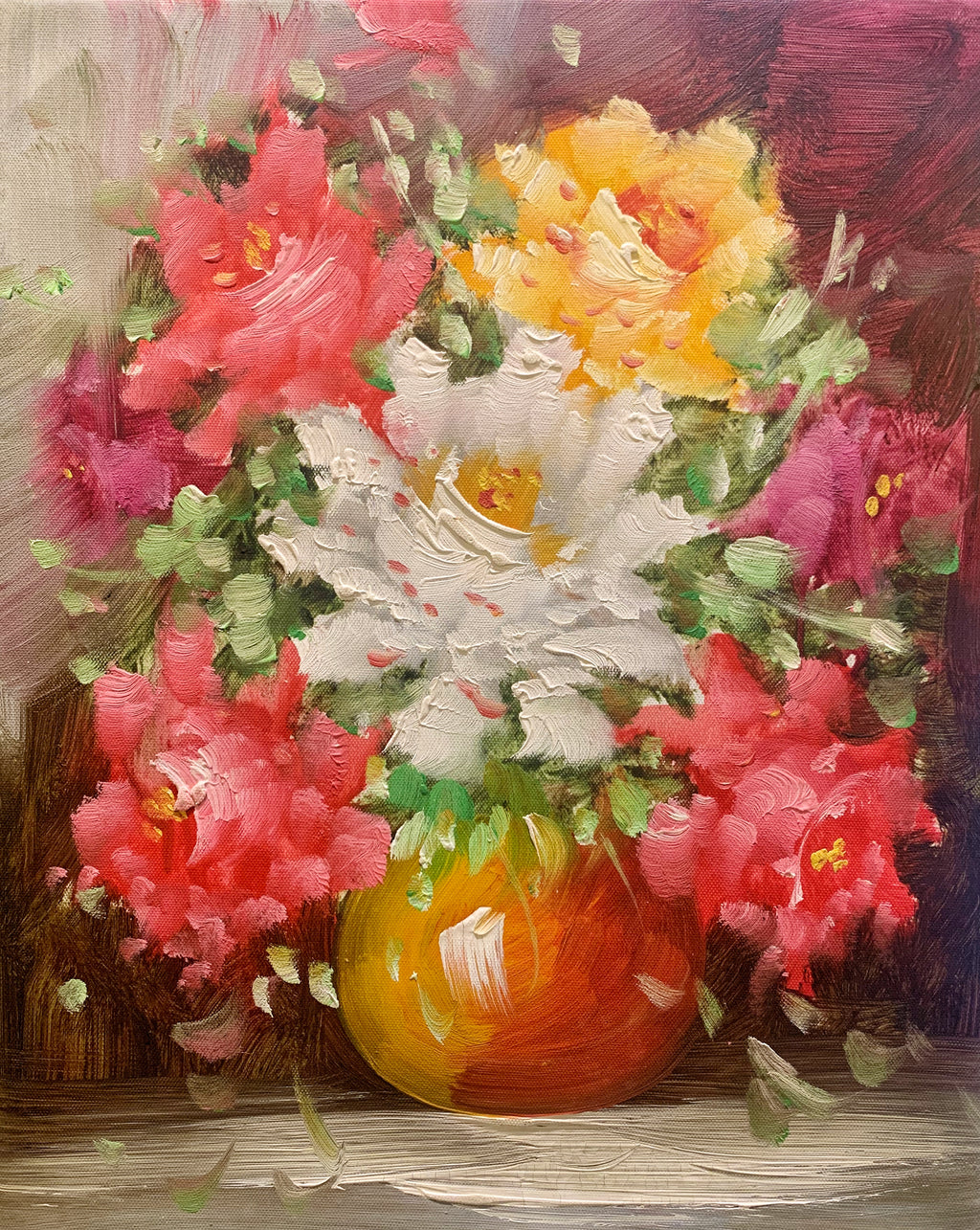 Flowers |Exquisitely Hand-Painted by Senior Artists