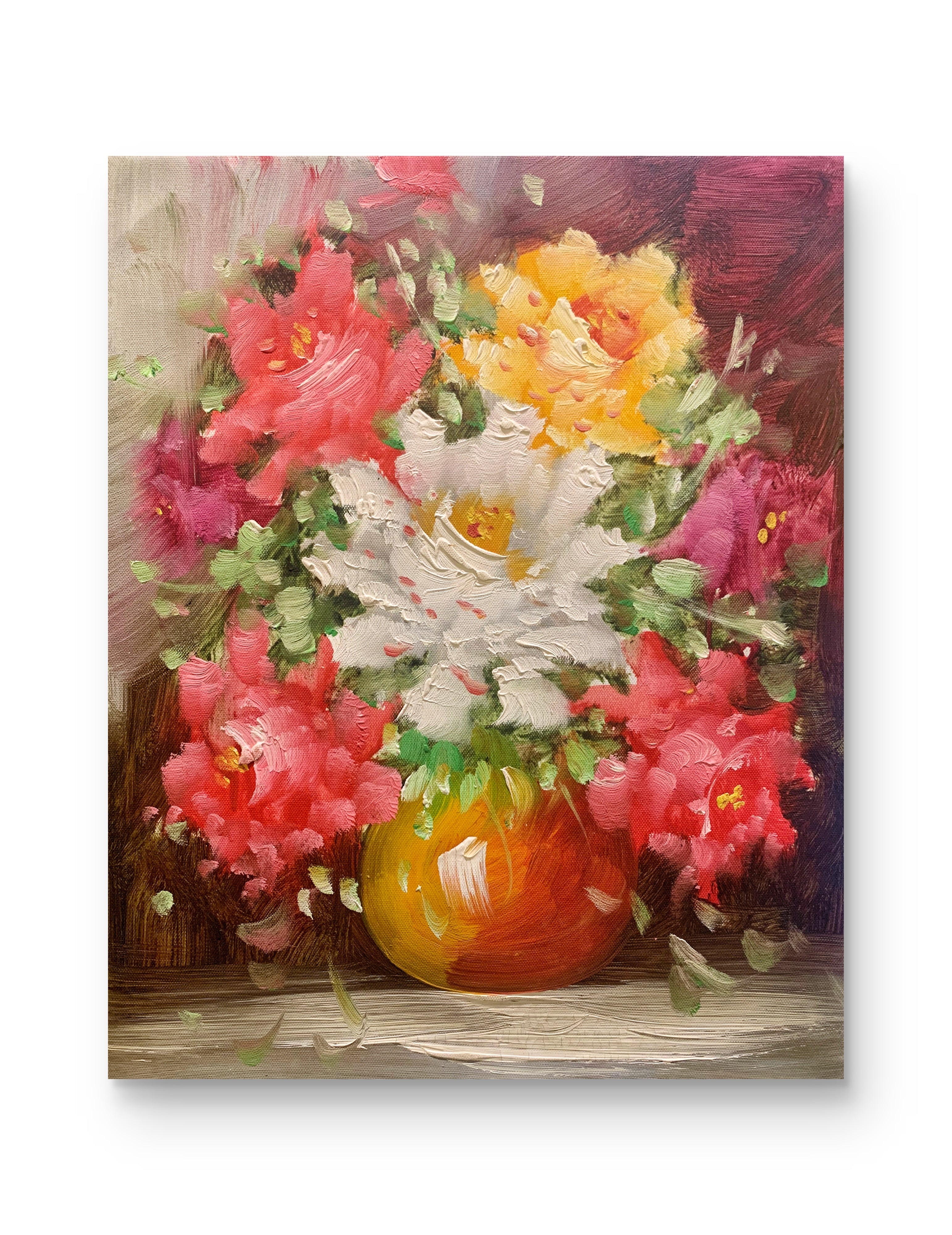 Flowers |Exquisitely Hand-Painted by Senior Artists