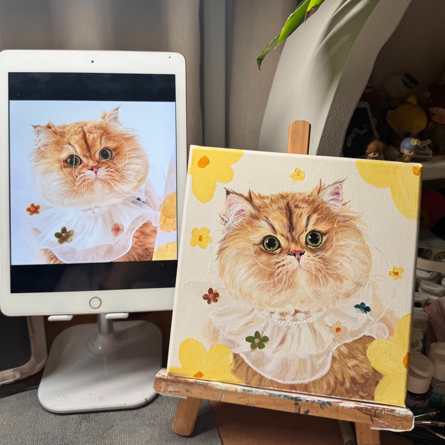 Oil Painting Custom｜Pet Portrait Original