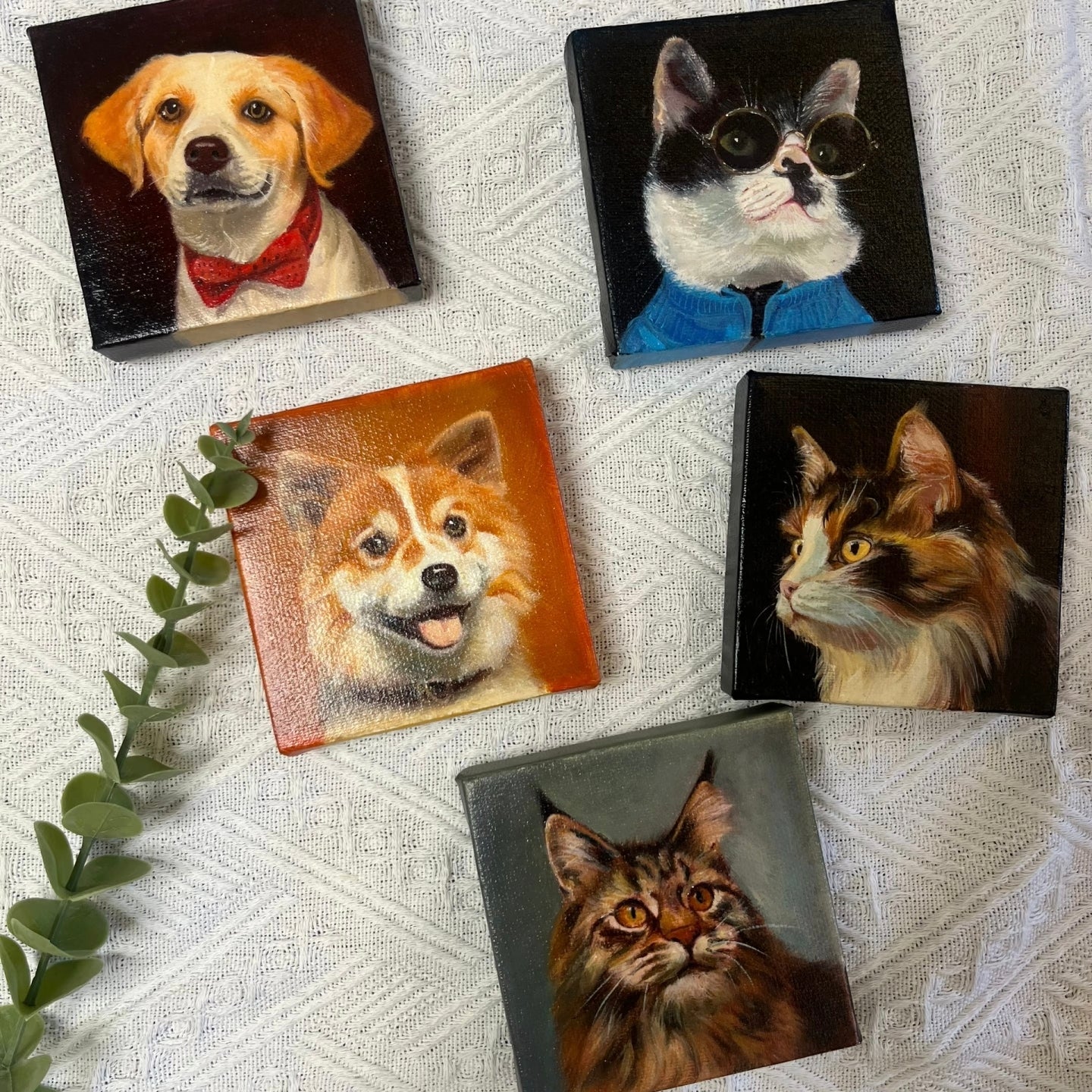 Oil Painting Custom｜Pet Portrait Original