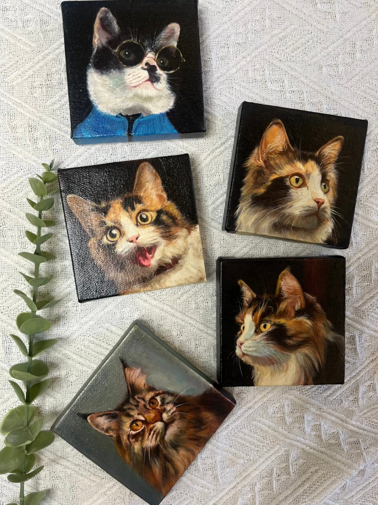 Oil Painting Custom｜Pet Portrait Original