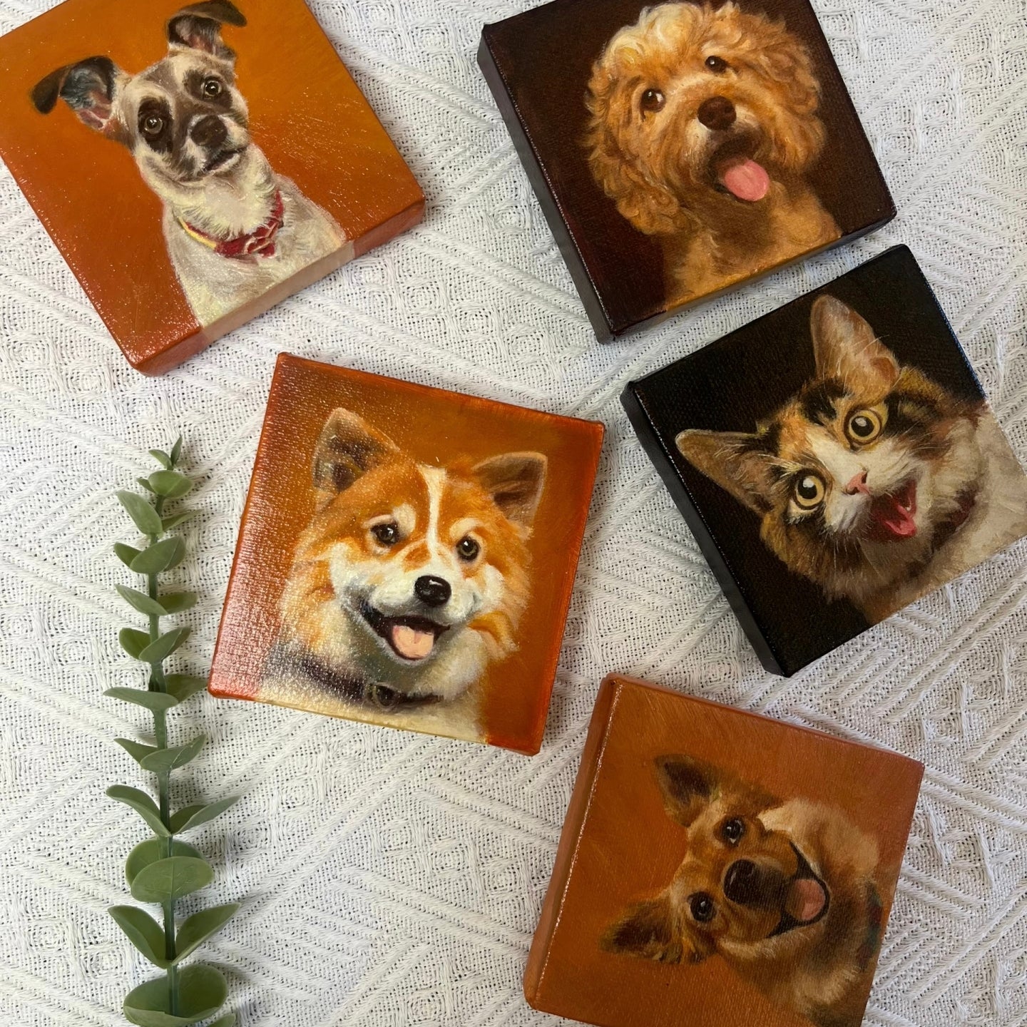 Oil Painting Custom｜Pet Portrait Original